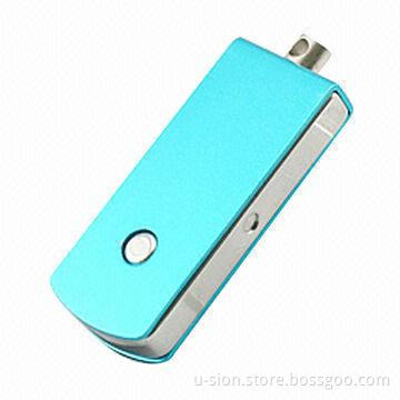 Rotatable USB Stick Flash Drives, Supports Plug-and-play Function